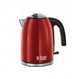 Russell Hobbs 20412-70 Colours Plus Flame Red Kettle (1.7L)